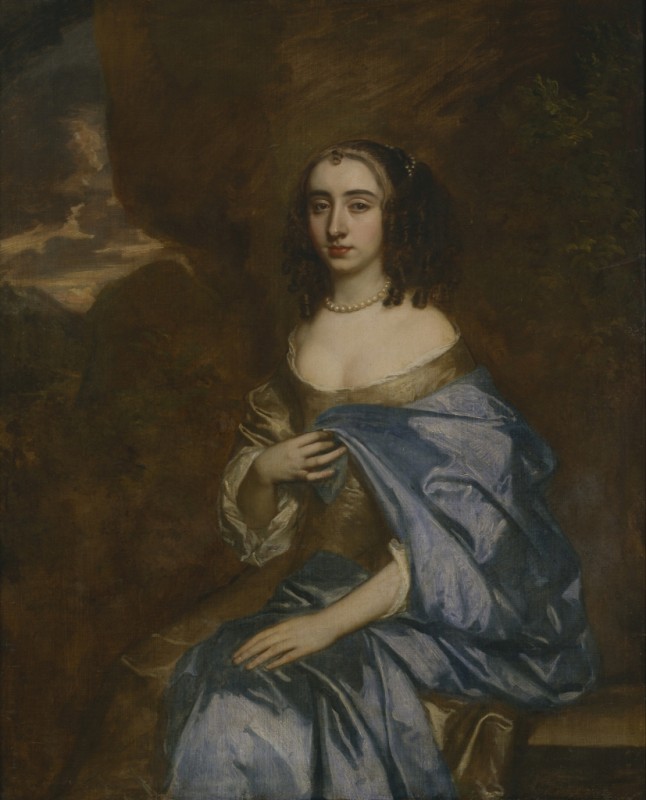 Portrait of a Lady with a Blue Drape, c.1660 | Peter Lely | Giclée Canvas Print