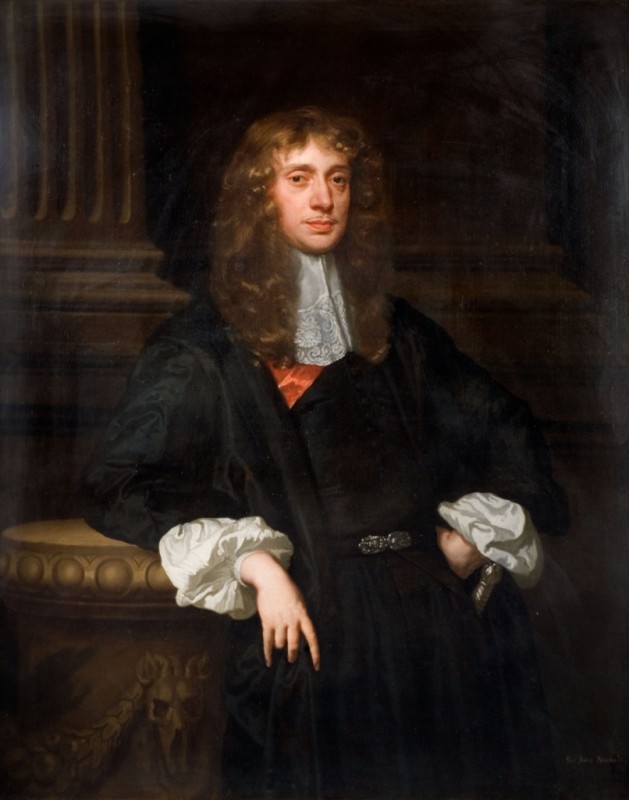 Porträt von Sir John Nicholas, 1667 | Peter Lely | Giclée Leinwand-Kunstdruck