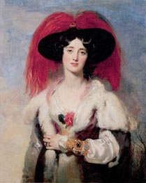 Lady Peel | Thomas Lawrence | Gemälde Reproduktion