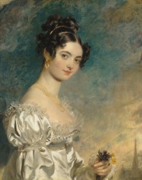 Porträt von Lady Selina Meade, 1819 von Thomas Lawrence | Leinwand-Kunstdruck
