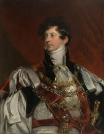 Georg IV. von England, c.1818/30 von Thomas Lawrence | Leinwand-Kunstdruck