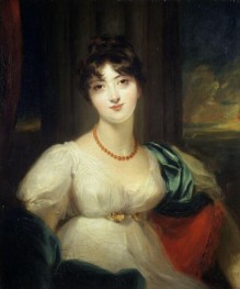 Paulina, First Wife of Sir Codrington Edmund Carrington, 1806 by Thomas Lawrence | Canvas Print
