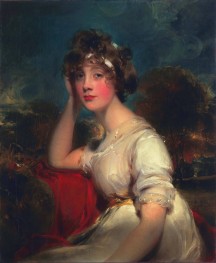Lady Jane (Maitland) Long, 1793 by Thomas Lawrence | Canvas Print