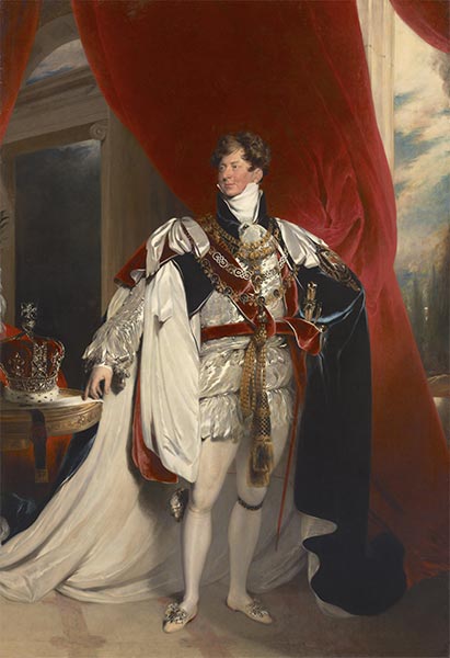 The Prince Regent, Later George IV, c.1811/20 | Thomas Lawrence | Giclée Canvas Print