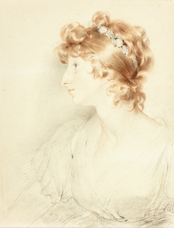 Porträt einer Dame, n.d. | Thomas Lawrence | Giclée Papier-Kunstdruck