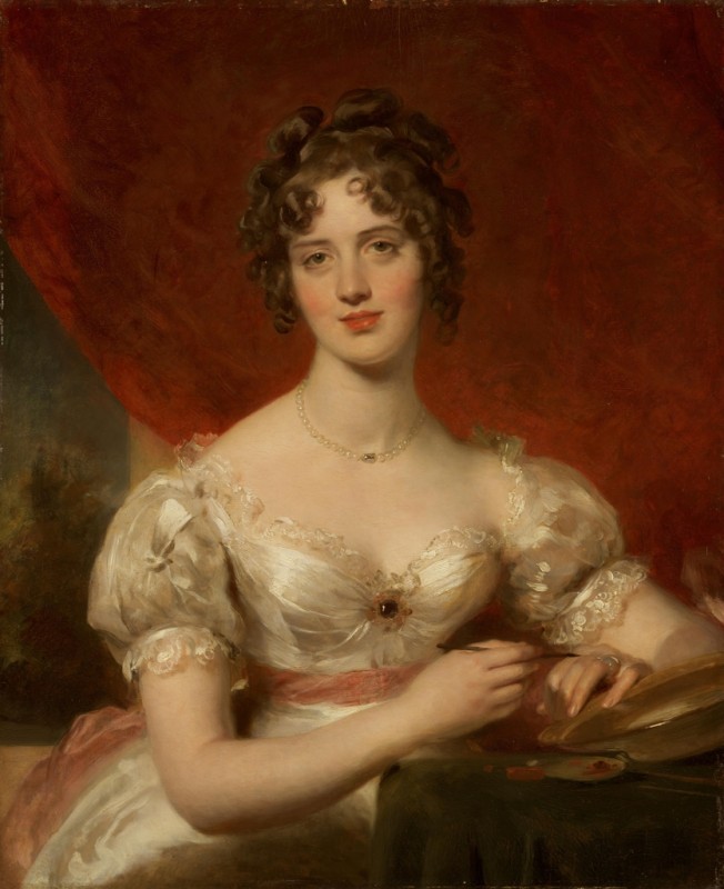 Portrait of Mary Anne Bloxam, c. 1824/25 | Thomas Lawrence | Giclée Canvas Print