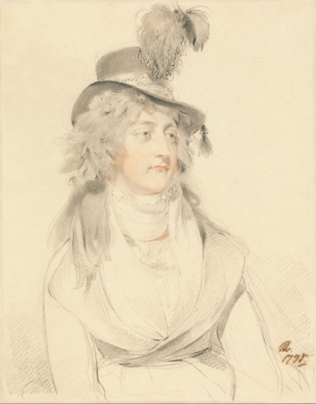 Portrait of Miss Lysons, 1795 | Thomas Lawrence | Giclée Paper Art Print