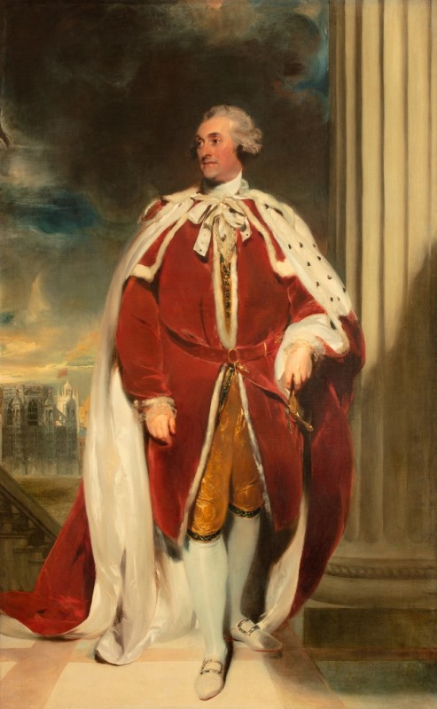 William Henry Cavendish-Bentinck, 3. Herzog von Portland, 1792 | Thomas Lawrence | Giclée Leinwand-Kunstdruck