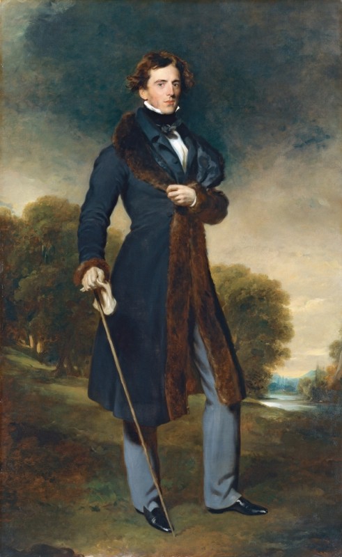 Porträt von David Lyon, 1825 | Thomas Lawrence | Giclée Leinwand-Kunstdruck