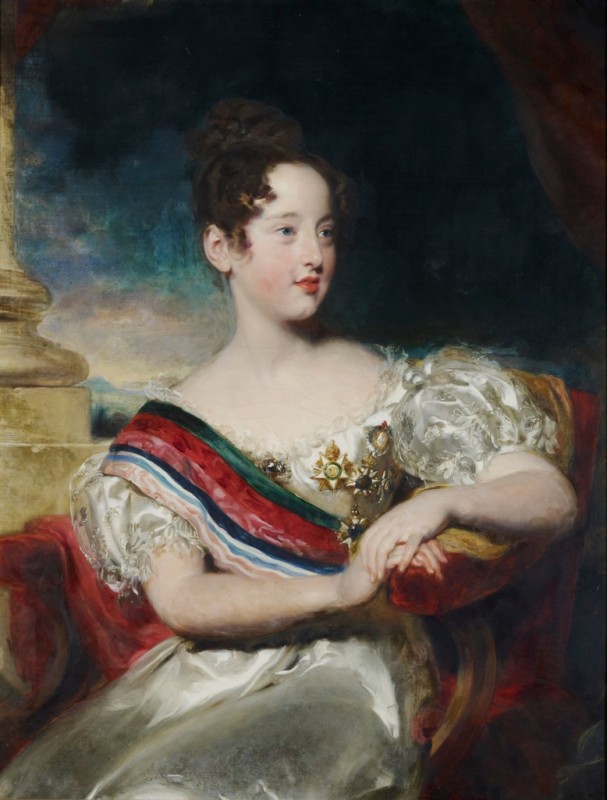 Maria II, Da Gloria, Queen of Portugal, 1829 | Thomas Lawrence | Giclée Canvas Print