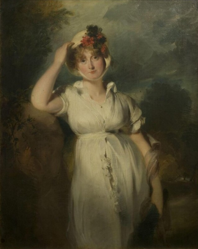 Caroline von Braunschweig, Königin von Georg IV., 1798 | Thomas Lawrence | Giclée Leinwand-Kunstdruck