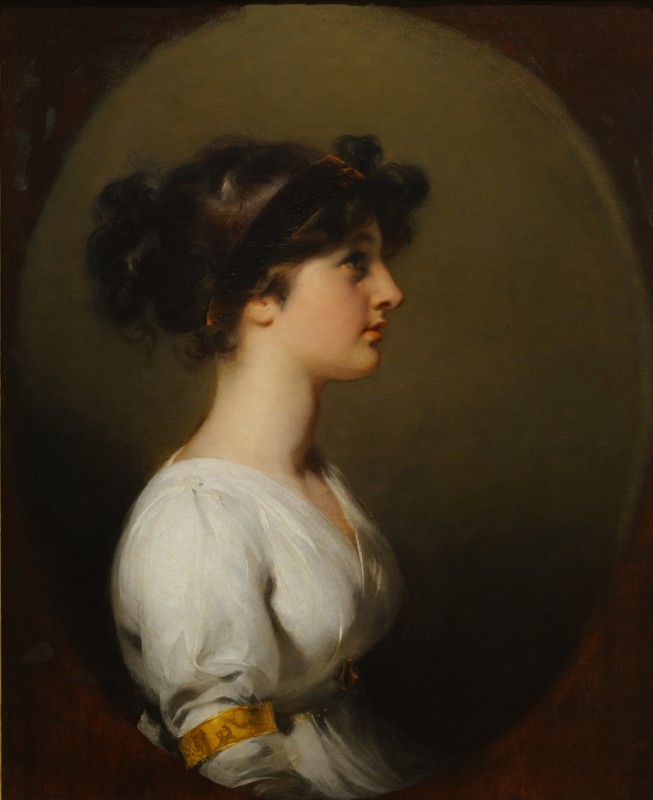 Die Ehrenwerte Caroline Upton, 1800 | Thomas Lawrence | Giclée Leinwand-Kunstdruck