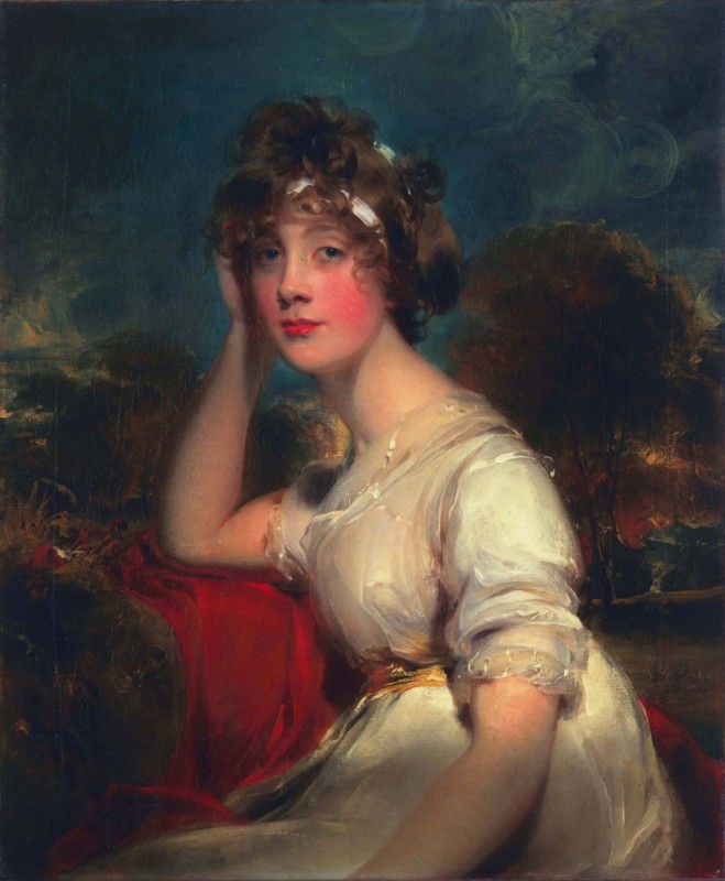 Lady Jane (Maitland) Long, 1793 | Thomas Lawrence | Giclée Canvas Print