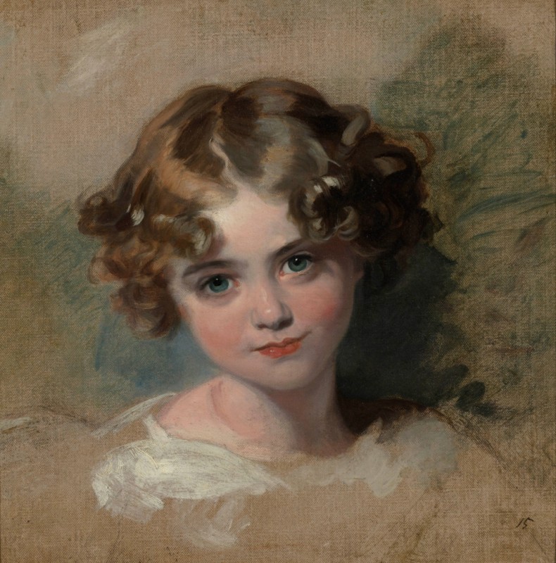 Jane Allnutt, später Jane Carr, 1825 | Thomas Lawrence | Giclée Leinwand-Kunstdruck