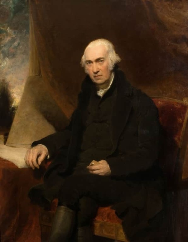 Porträt von James Watt, 1813 | Thomas Lawrence | Giclée Leinwand-Kunstdruck