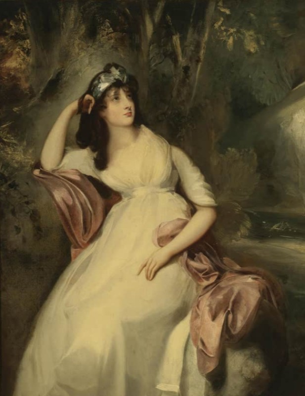 Porträt der Sally Siddons, n.d. | Thomas Lawrence | Giclée Leinwand-Kunstdruck