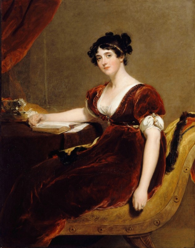 Porträt der Mrs. Isaac Cuthbert, c.1816/17 | Thomas Lawrence | Giclée Leinwand-Kunstdruck