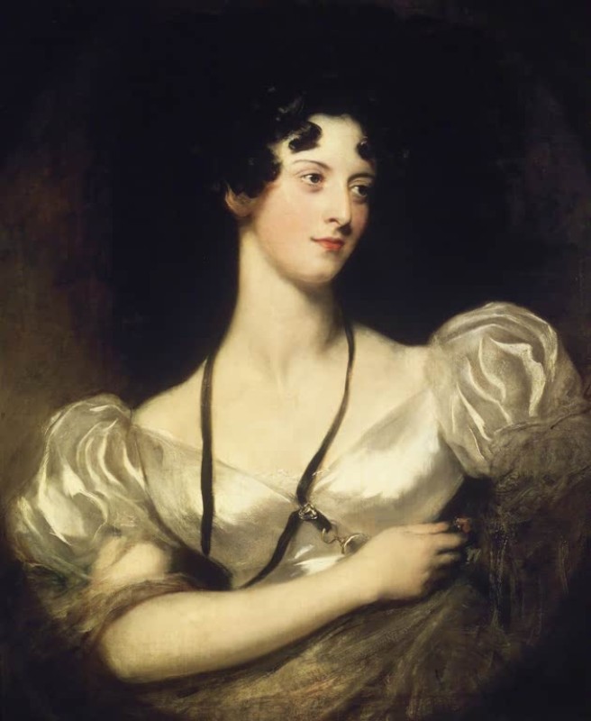 Portrait of Miss Caroline Fry, 1820s | Thomas Lawrence | Giclée Canvas Print