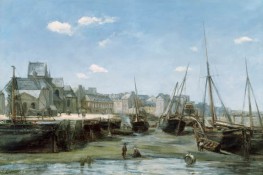 Harbour at Low Tide, 1859 | Lepine