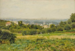 The Heights of Meudon, 1887 by Stanislas Lépine | Canvas Print