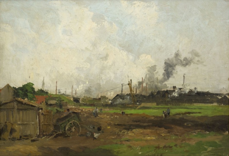 Landscape, 1890 | Lepine | Giclée Canvas Print