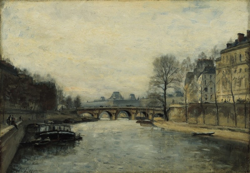 The Pont Neuf, Paris, c.1875/79 | Lepine | Giclée Canvas Print