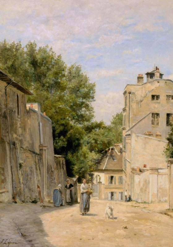 Montmartre, Rue Saint-Vincent, c.1873/78 | Lepine | Giclée Canvas Print