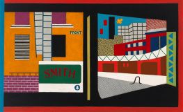 House and Street | Stuart Davis | Painting Reproduction