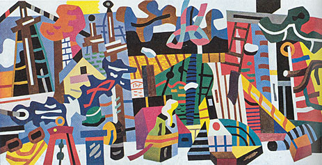 Schaukel-Landschaft, 1938 | Stuart Davis