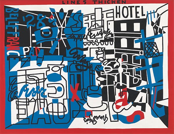 Stuart Davis | The Paris Bit, 1959 | Giclée Canvas Print