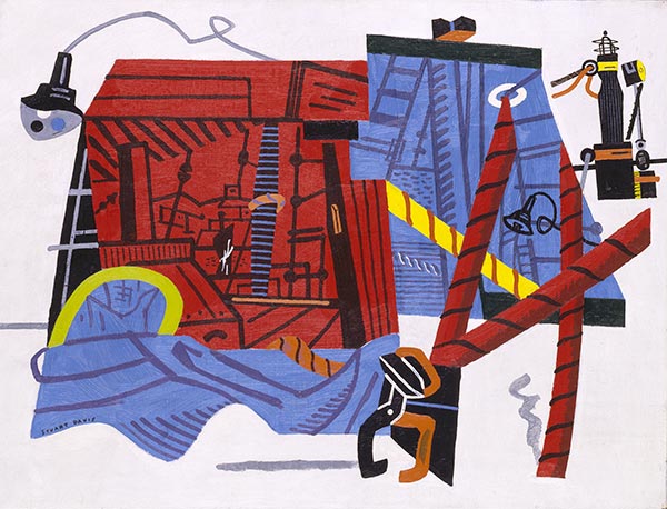 Uferlandschaft, 1936 | Stuart Davis