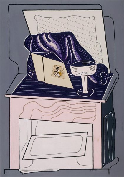 Super Table, 1925 | Stuart Davis | Giclée Canvas Print
