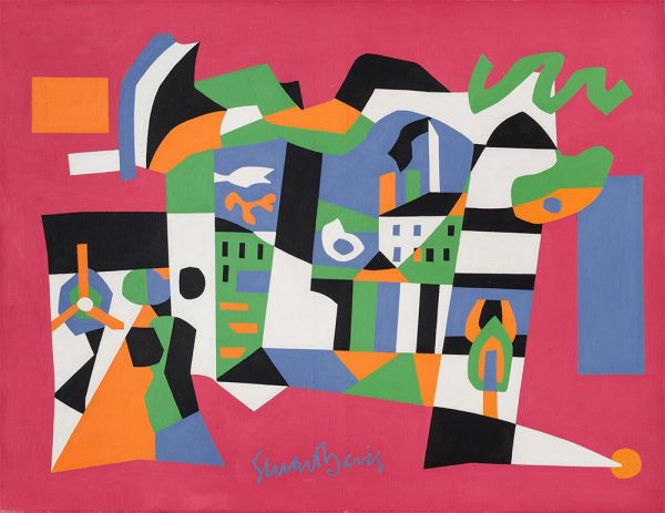 Midi, 1954 | Stuart Davis | Giclée Canvas Print