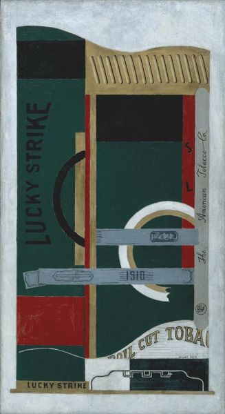 Lucky Strike, 1921 | Stuart Davis | Giclée Canvas Print
