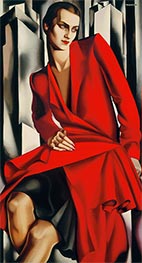 Portrait of Mrs Bush | Lempicka | Gemälde Reproduktion