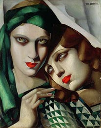 The Green Turban, 1929 von Lempicka | Leinwand Kunstdruck