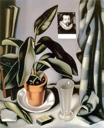 Succulent and Flask | Lempicka | Painting Reproduction