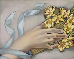 Lempicka | Hand Holding a Wreath, c.1949 | Giclée Canvas Print