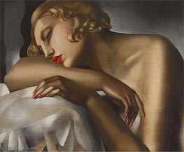 The Sleeping Girl, 1930 by Lempicka | Canvas Print