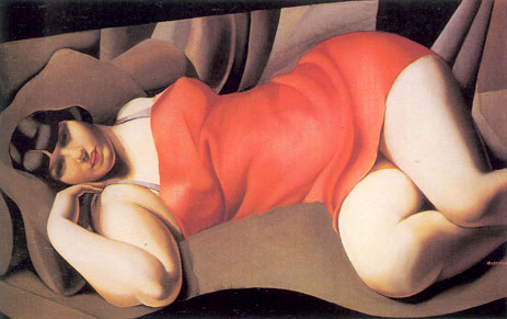 Die rosa Tunika, 1927 | Lempicka