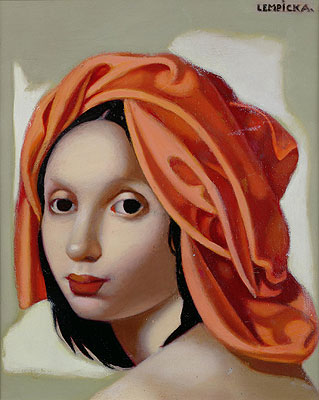 Der orangefarbene Turban II, 1935 | Lempicka