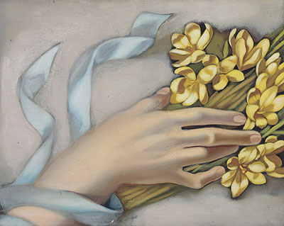 Hand, die einen Kranz hält, c.1949 | Lempicka