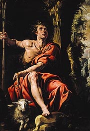St. John the Baptist in the Wilderness | Tanzio da Varallo | Painting Reproduction