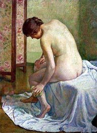 The Bather, n.d. by Rysselberghe | Canvas Print