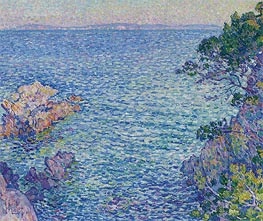 La pointe du Rossignol | Rysselberghe | Painting Reproduction