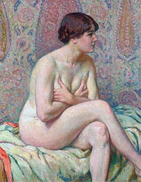 Seated Nude | Rysselberghe | Painting Reproduction