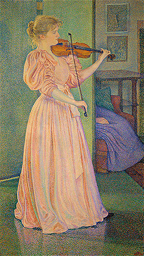 Irma Sethe, 1894 | Rysselberghe | Giclée Leinwand Kunstdruck