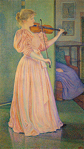 Irma Sethe, 1894 | Rysselberghe