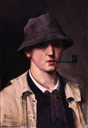 Self-Portrait, b.1926 | Rysselberghe | Giclée Canvas Print