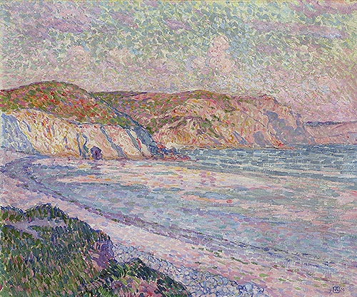 Strand von Morgat, 1904 | Rysselberghe